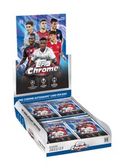 2022-23 Topps CHROME UEFA Club Competition Soccer Hobby Box